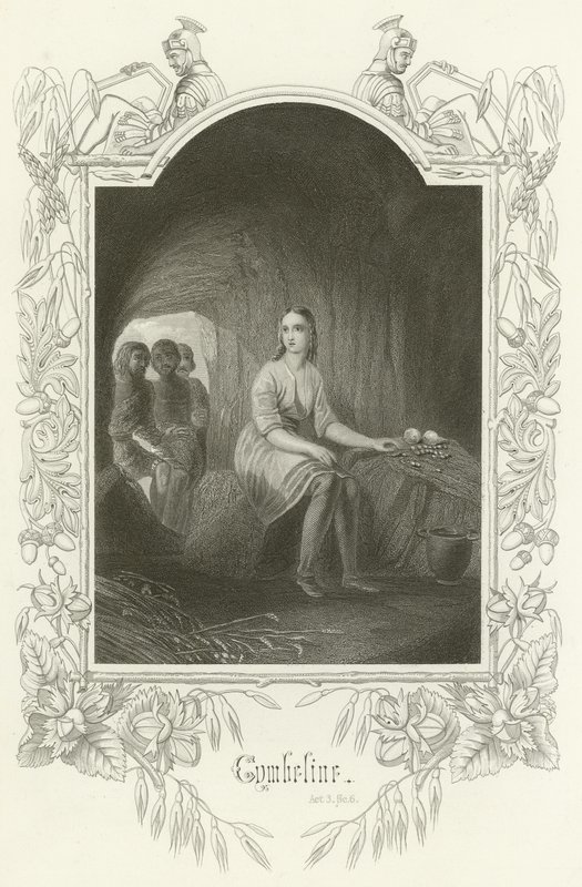 Cymbeline, näytös III, kohtaus VI tekijältä Joseph Kenny Meadows