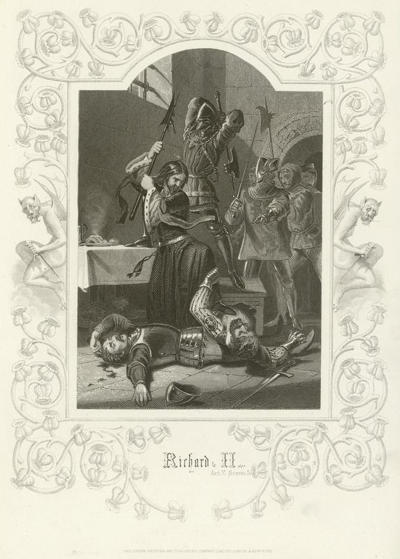 Richard II, näytös V, kohtaus V tekijältä Joseph Kenny Meadows