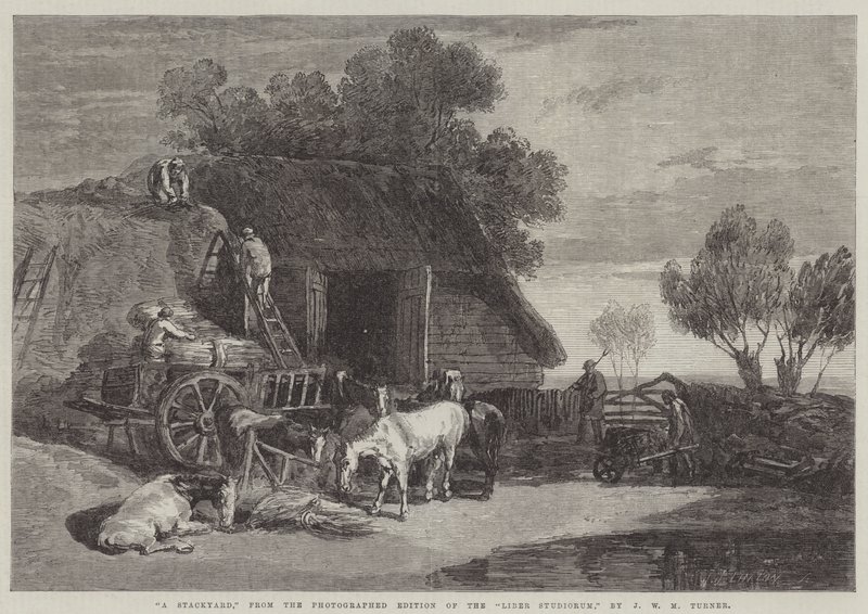 Puutarha tekijältä Joseph Mallord William Turner