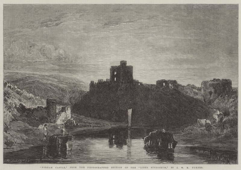 Norhamin linna tekijältä Joseph Mallord William Turner