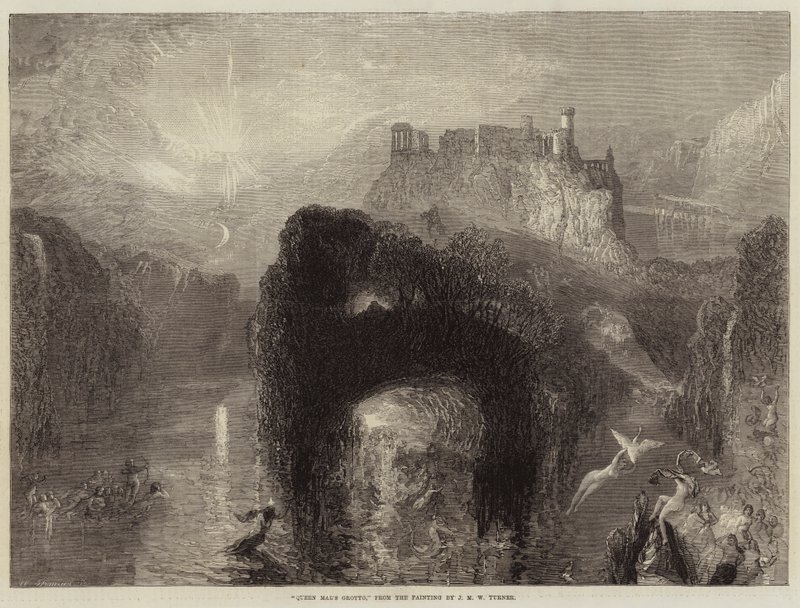 Kuningatar Mabin luola tekijältä Joseph Mallord William Turner