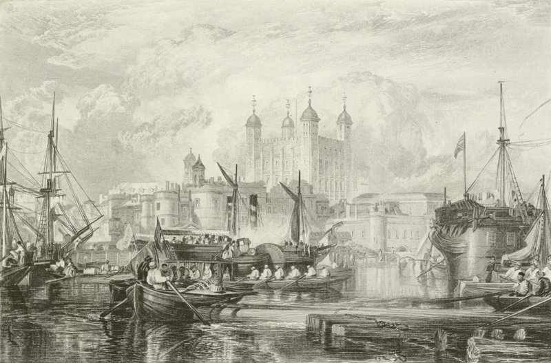 Lontoon torni tekijältä Joseph Mallord William Turner