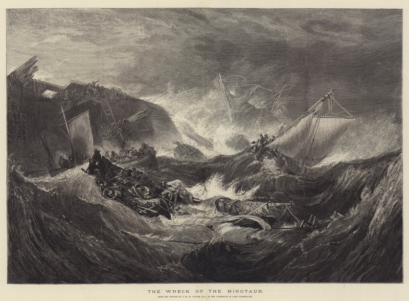 Minotauroksen hylky tekijältä Joseph Mallord William Turner