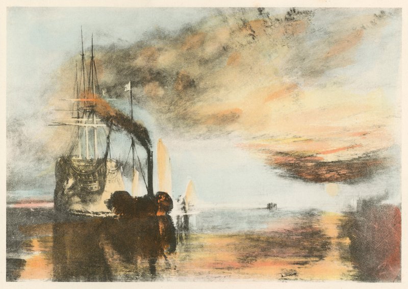 Taisteleva Temeraire tekijältä after Joseph Mallord William Turner