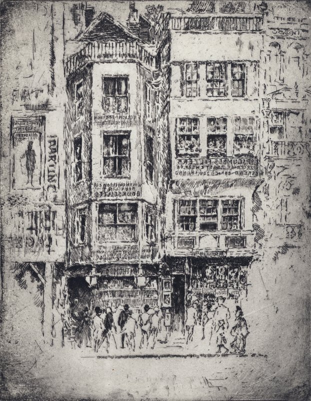 230 Strand (litho) tekijältä Joseph (after) Pennell