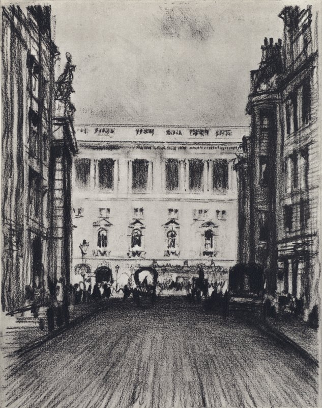 The Gaiety (litho) tekijältä Joseph (after) Pennell