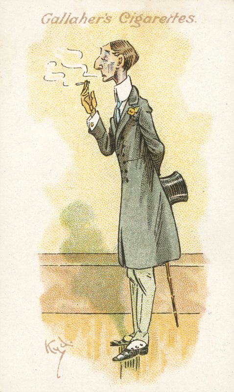 Rikkaruohon äänestäjät N:o 16 (värilitografia) tekijältä Joseph Clayton (1856 1937) Clarke