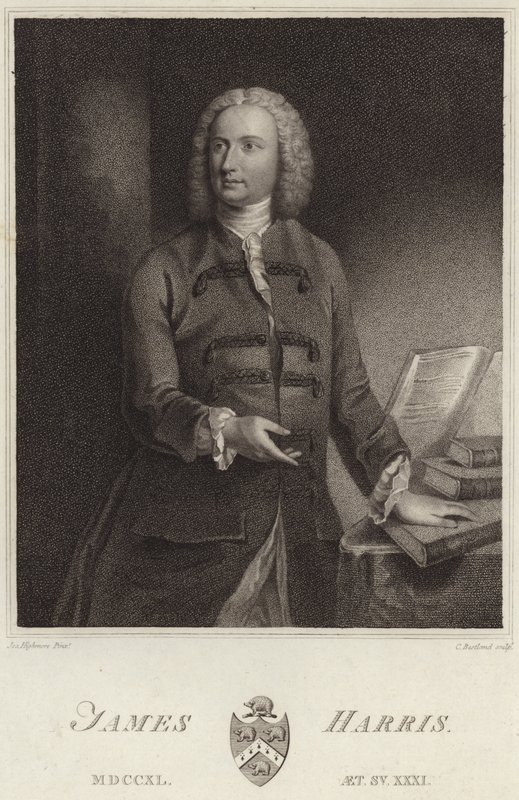 James Harrisin muotokuva (1709-80) tekijältä Joseph Highmore