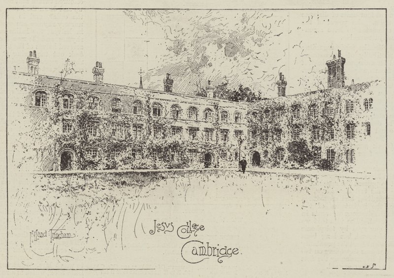 Jeesus College, Cambridge tekijältä Joseph Holland Tringham