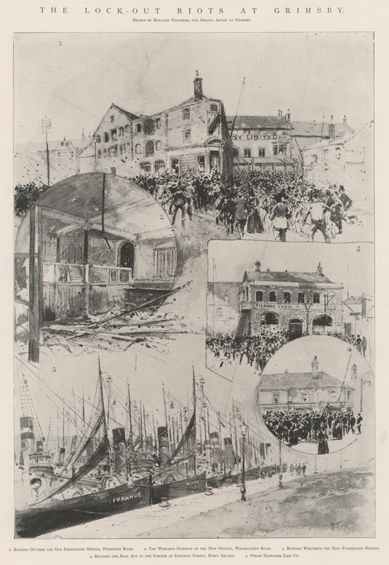 Look-out Riots at Grimsby tekijältä Joseph Holland Tringham