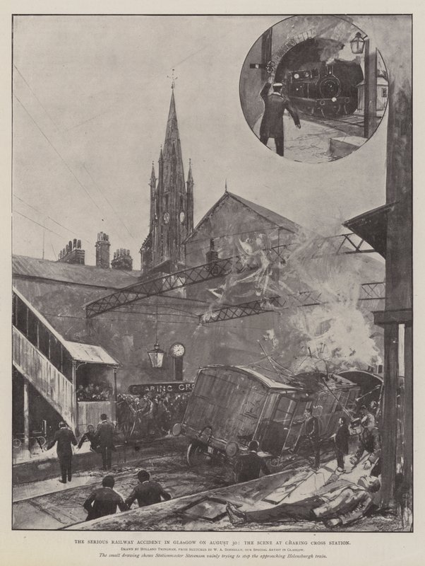 Vakava rautatieonnettomuus Glasgow