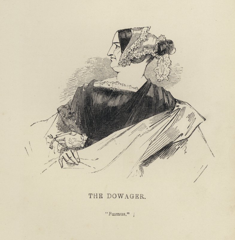 Kenny Meadows: The Dowager (kaiverrus) tekijältä Joseph Kenny (after) Meadows