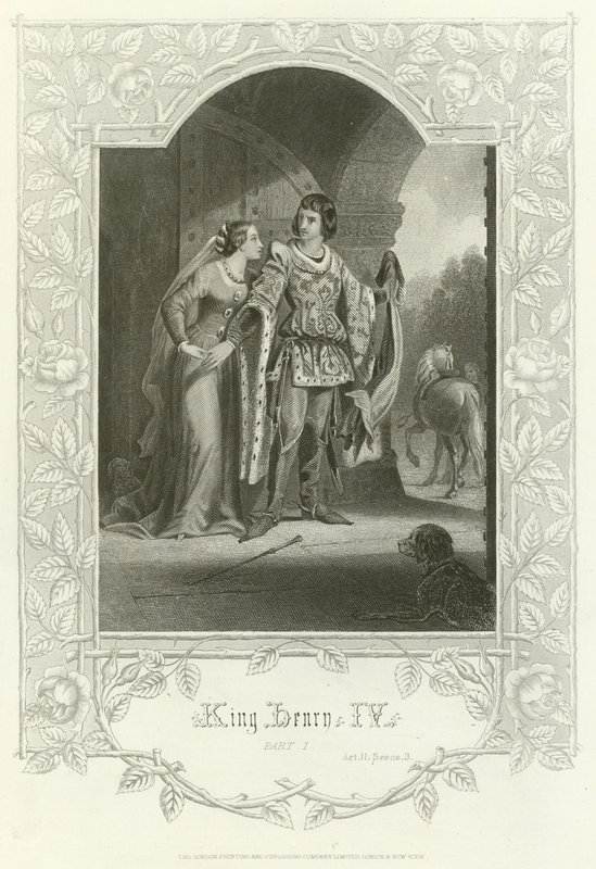 Kuningas Henrik IV, osa I, näytös II, kohtaus III tekijältä Joseph Kenny Meadows