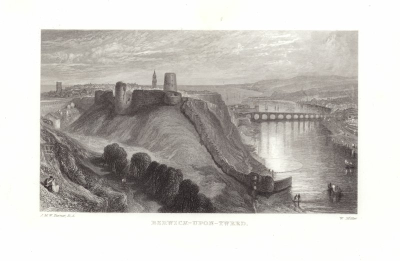 Berwick upon Tweed tekijältä Joseph Mallord William Turner