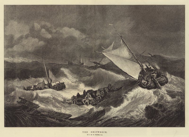 Haaksirikko tekijältä Joseph Mallord William Turner