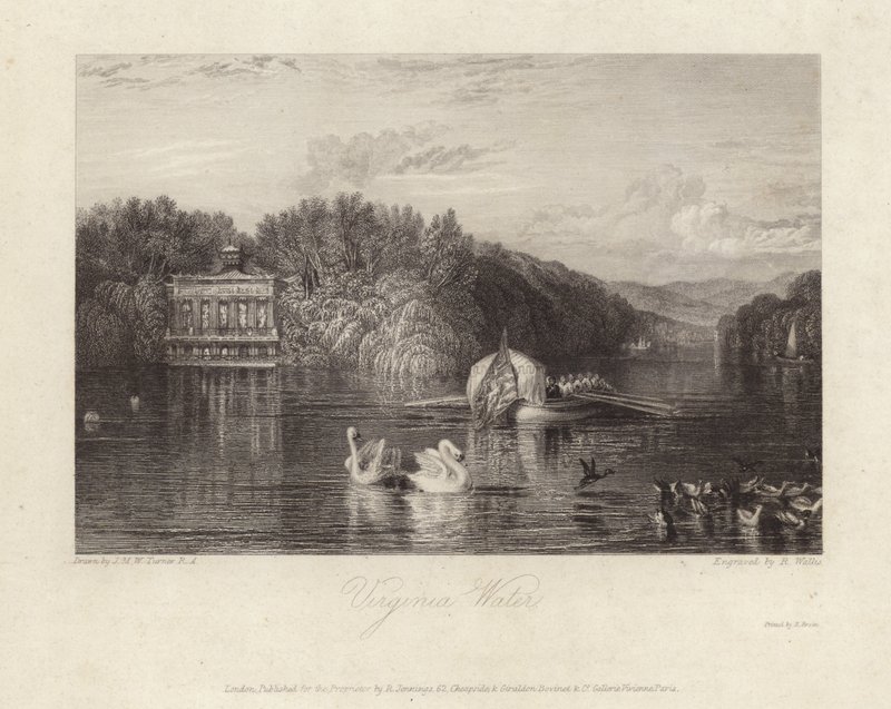 Virginia vesi tekijältä Joseph Mallord William Turner