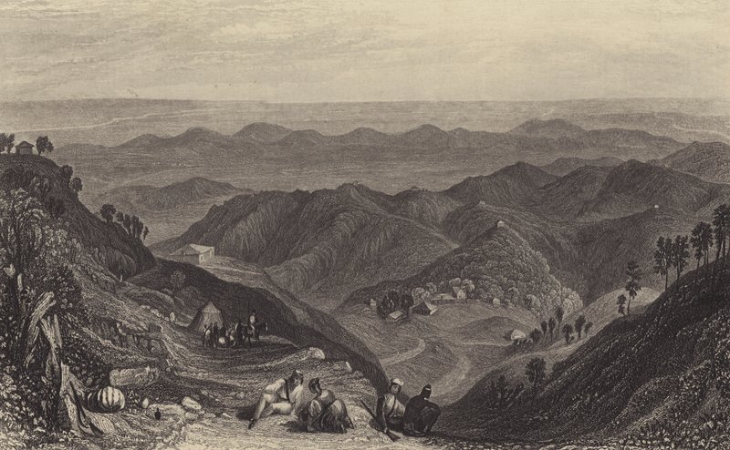 Mussoorie ja Doon, Landourista tekijältä after Joseph Mallord William Turner