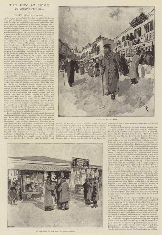 Juutalainen kotona, kirjoittanut Joseph Pennell tekijältä Joseph Pennell