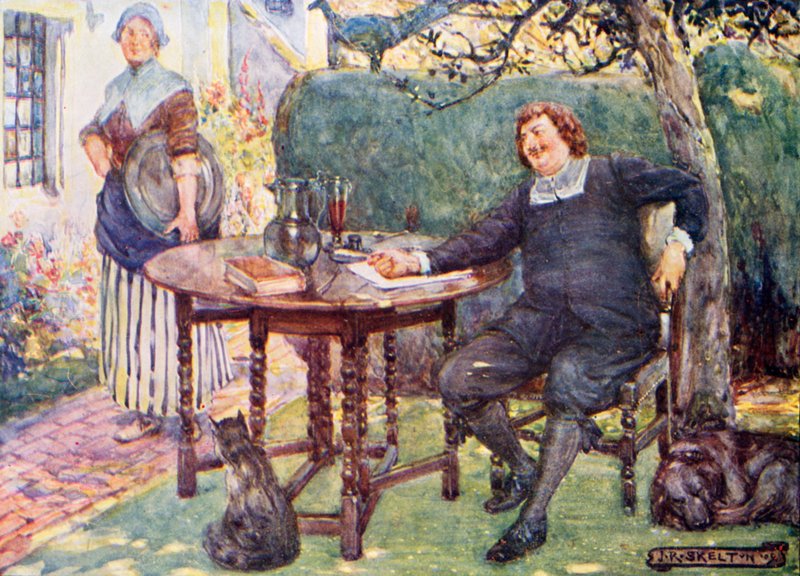 On Prue, hänen palvelijatar Robert Herrick tekijältä Joseph Ratcliffe Skelton