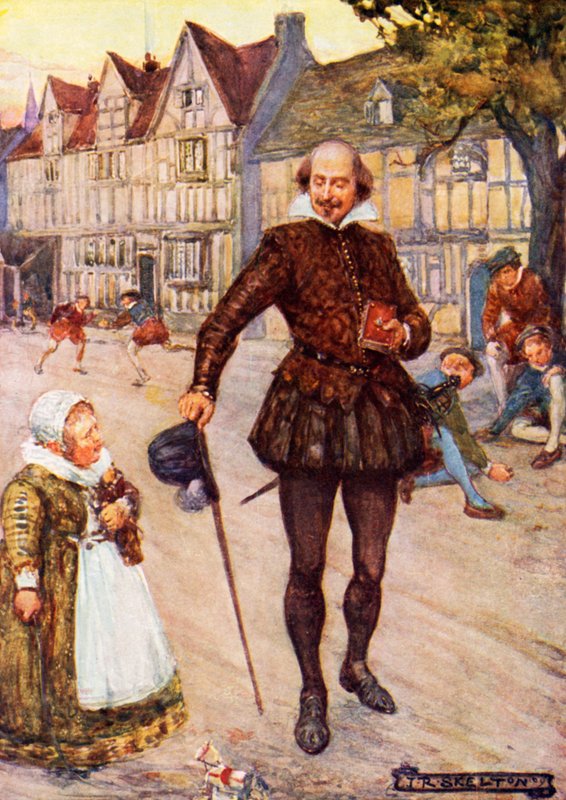 William Shakespeare Stratford-upon-Avonissa tekijältä Joseph Ratcliffe Skelton