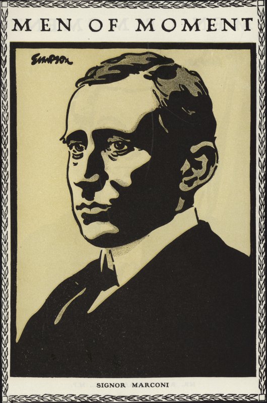 Guglielmo Marconi tekijältä Joseph Simpson