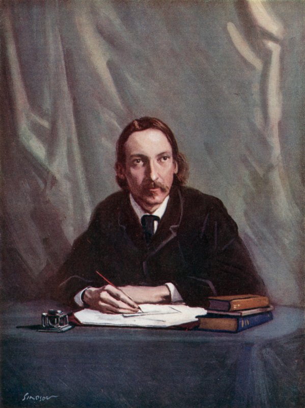 Robert Louis Stevenson, 1850-1894 tekijältä Joseph Simpson
