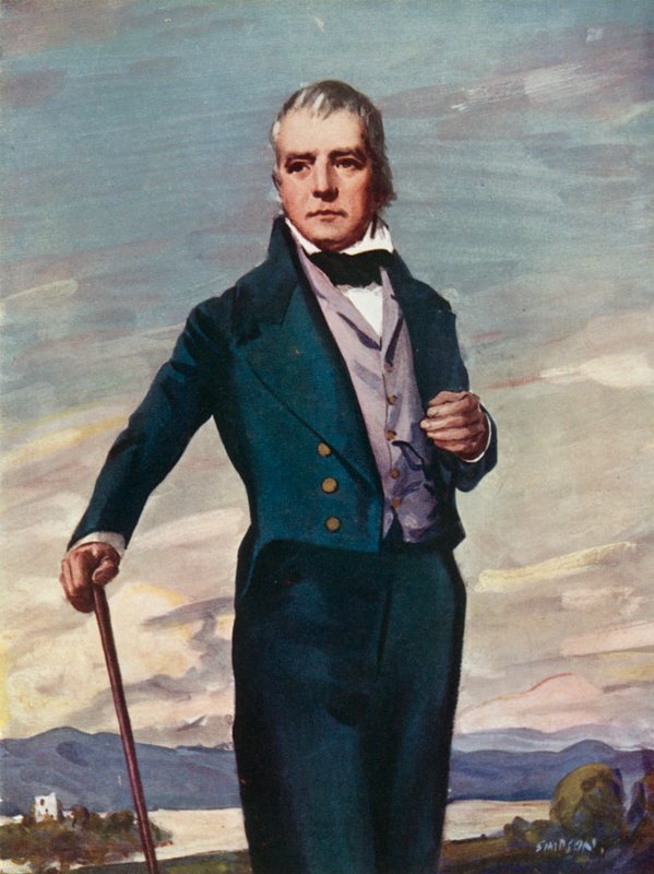 Sir Walter Scott, 1771-1832 tekijältä Joseph Simpson