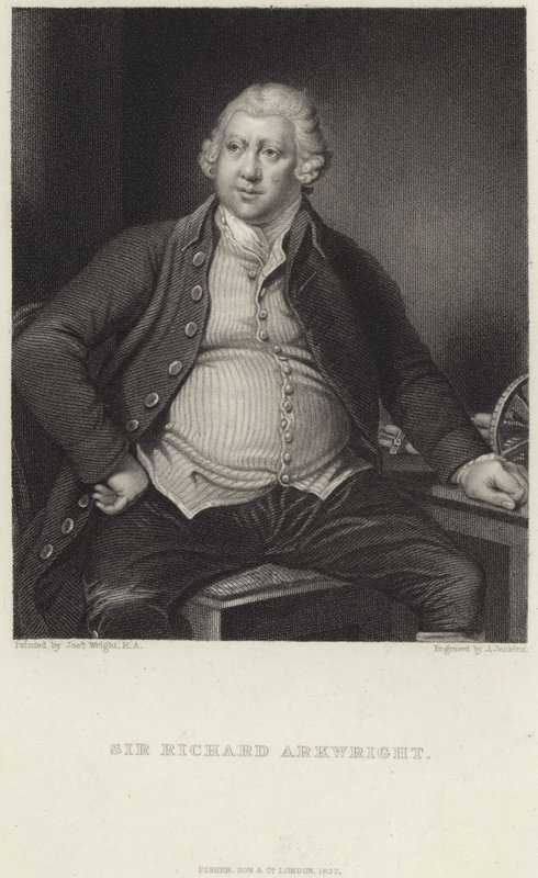 Richard Arkwright tekijältä Joseph Wright