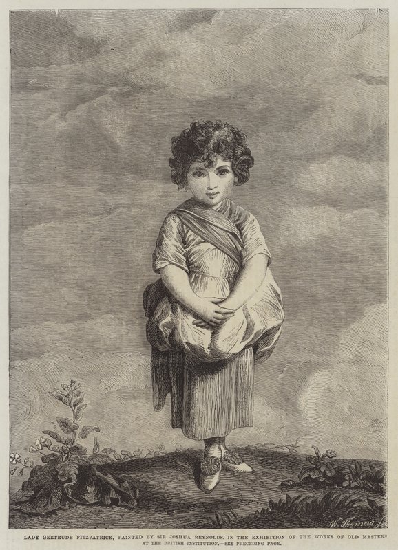 Lady Gertrude Fitzpatrick tekijältä Joshua Reynolds