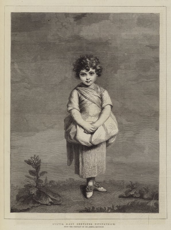 Sylvia, Lady Gertrude Fitzpatrick tekijältä Joshua Reynolds