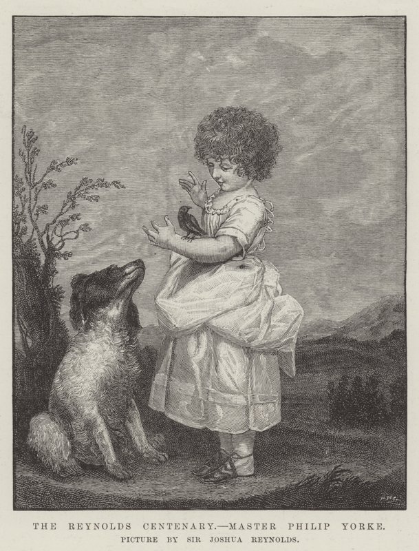 Reynoldsin satavuotisjuhlavuosi, mestari Philip Yorke tekijältä Joshua Reynolds
