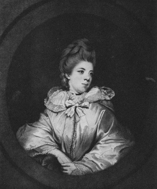 rouva Abington (litho) tekijältä Joshua (after) Reynolds