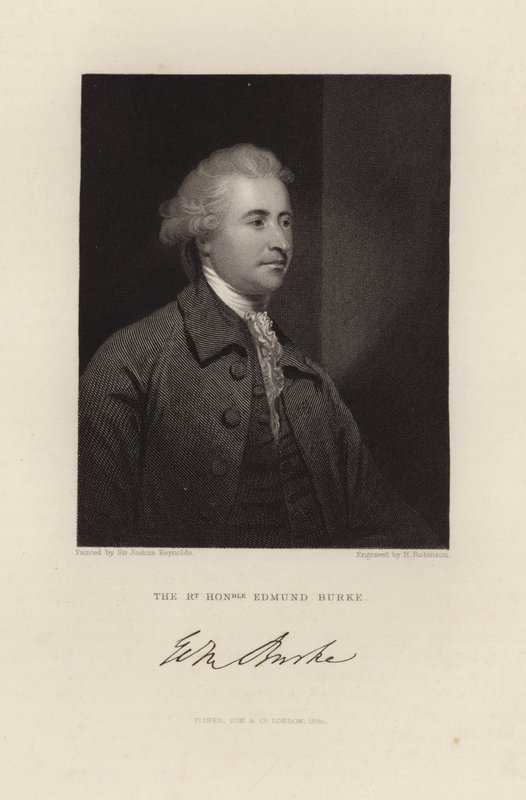 Edmund Burke tekijältä Joshua Reynolds
