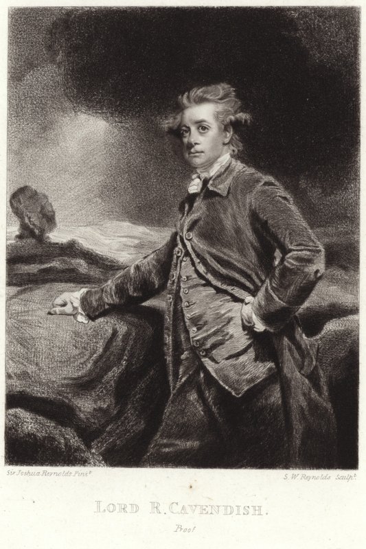 Lord Richard Cavendishin muotokuva tekijältä Joshua Reynolds