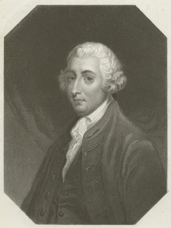 Tobias Smollettin muotokuva tekijältä Joshua Reynolds