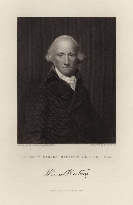 Warren Hastings tekijältä Joshua Reynolds