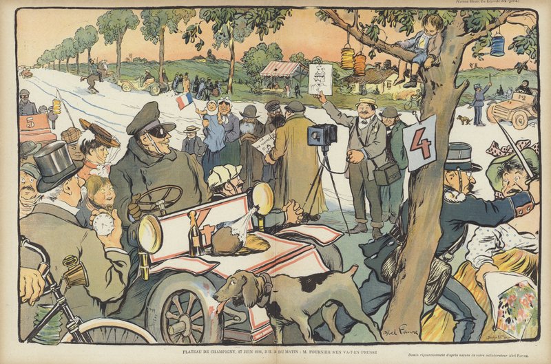 Kuvitus Le Rirelle tekijältä Jules Abel Faivre