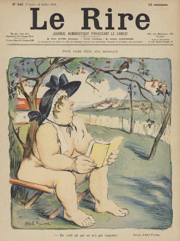 Kuvitus Le Rirelle tekijältä Jules Abel Faivre