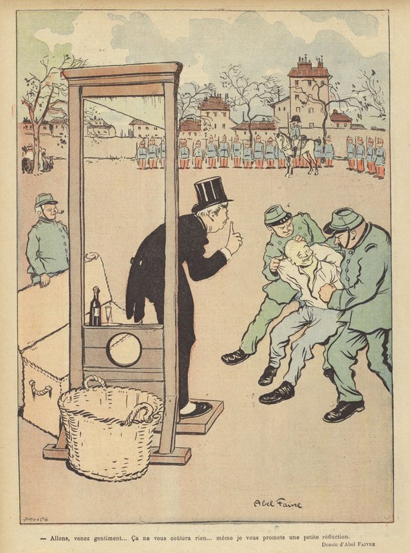 Kuvitus Le Rirelle tekijältä Jules Abel Faivre
