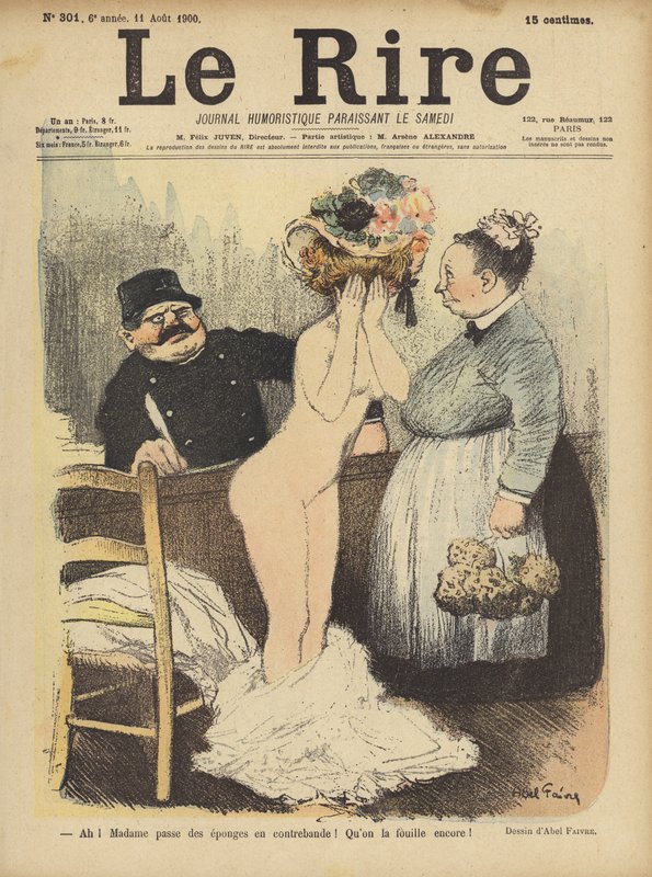 Kuvitus Le Rirelle tekijältä Jules Abel Faivre