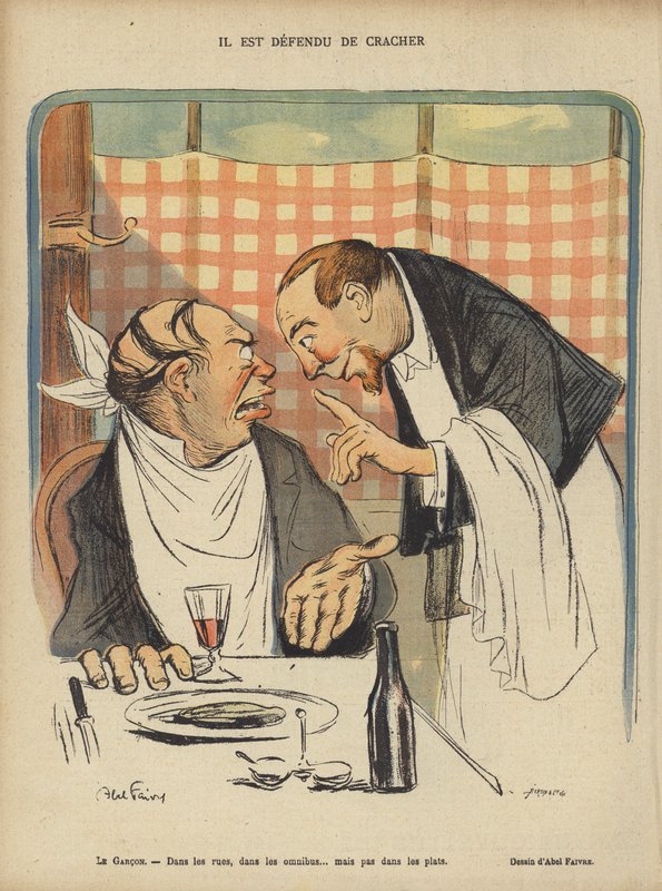 Kuvitus Le Rirelle tekijältä Jules Abel Faivre