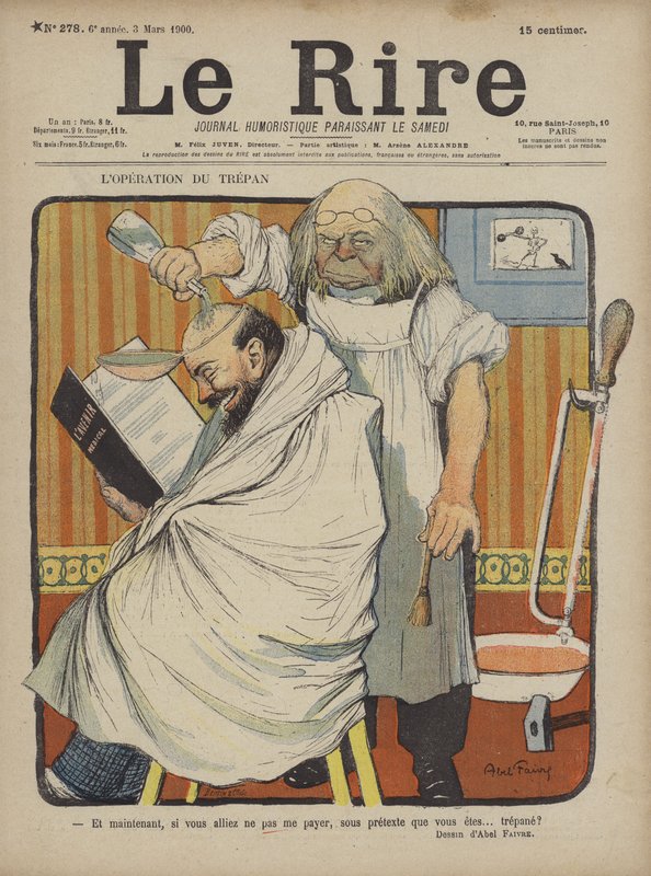 Kuvitus Le Rirelle tekijältä Jules Abel Faivre