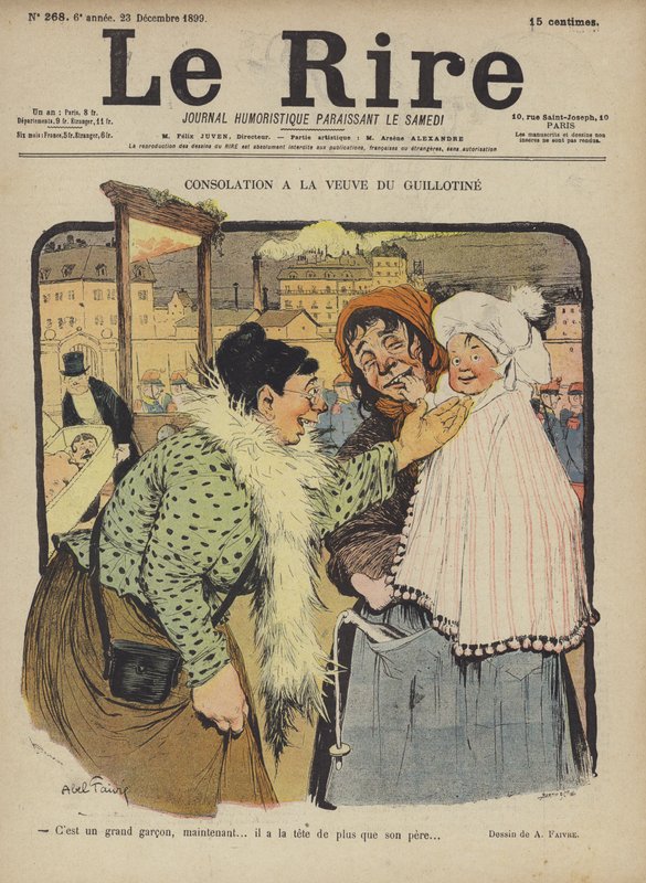 Kuvitus Le Rirelle tekijältä Jules Abel Faivre