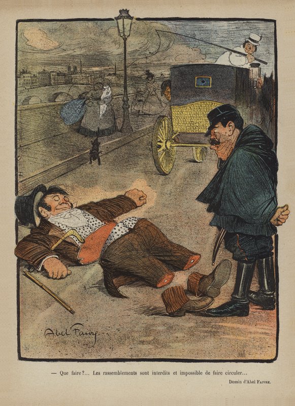 Kuvitus Le Rirelle tekijältä Jules Abel Faivre