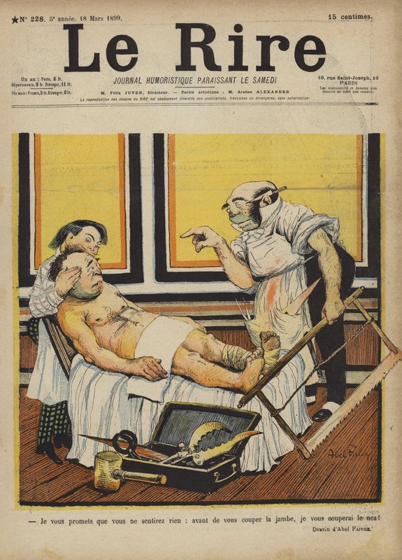 Kuvitus Le Rirelle tekijältä Jules Abel Faivre
