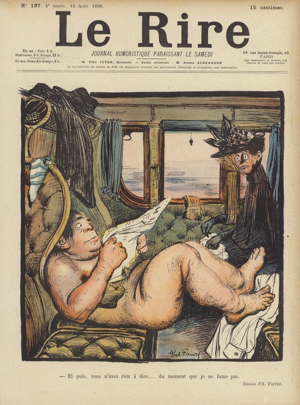 Kuvitus Le Rirelle tekijältä Jules Abel Faivre