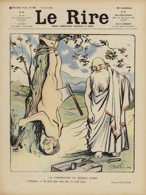 Kuvitus Le Rirelle tekijältä Jules Abel Faivre