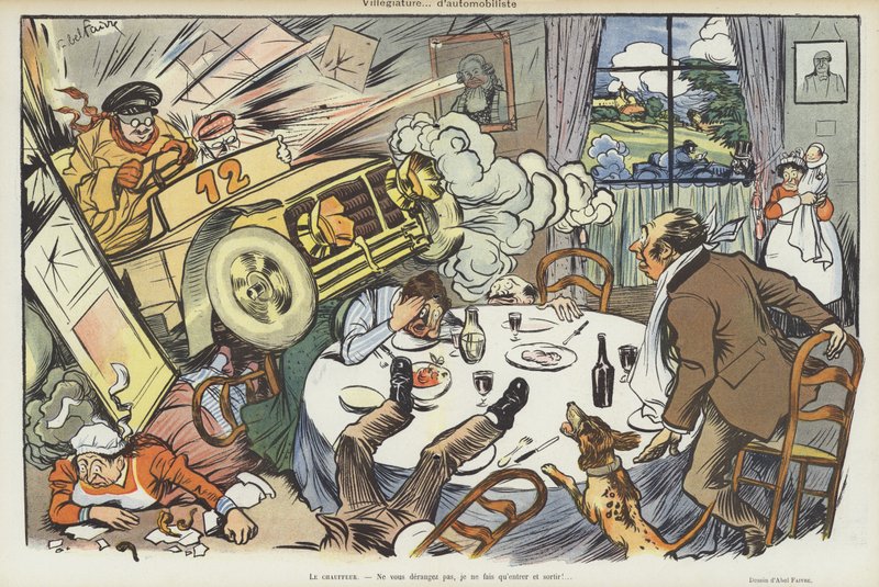 Kuvitus Le Rirelle tekijältä Jules Abel Faivre