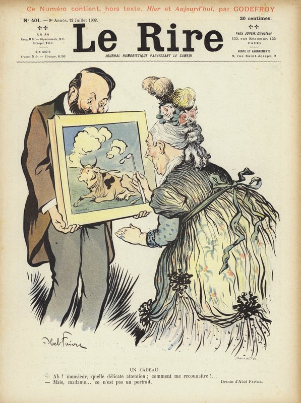 Kuvitus Le Rirelle tekijältä Jules Abel Faivre