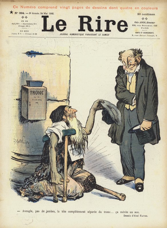 Kuvitus Le Rirelle tekijältä Jules Abel Faivre